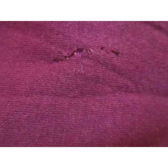 6 Vintage 1970's Women's Dress MINNESOTA WOOLENS ROYAL PURPE BELTED MOD ACRYLIC - Picture 8 of 8